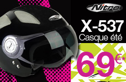 Casque moto Nitro promotion