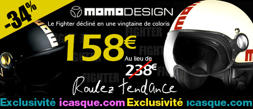 Casque Momo Design Fighter Promotion