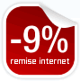 Remise de 9% !