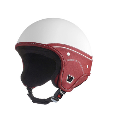 Casque moto Jet Laura Smith Trendy blanc