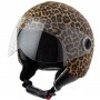Habillage casque Helmetdress Housse de casque Leopard