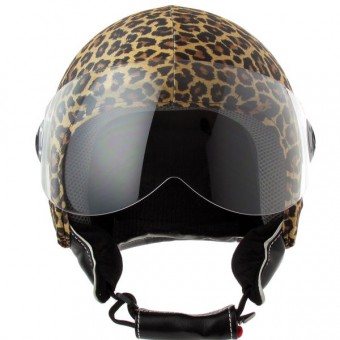 Helmetdress Housse de casque Leopard