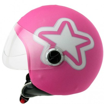 Helmetdress Housse de casque Star Pink