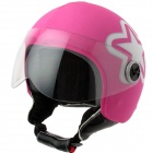 Habillage casque Helmetdress Housse de casque Star Pink