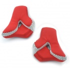 Interieur casque Airoh Paire de Joues Dome Rouge