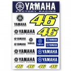 Kit Autocollants Moto VR 46 Stickers Yamaha VR46 Kit Autocollants Moto VR 46 Stickers Yamaha VR46