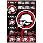 Kit Autocollants Moto FX Metal Mulisha 1 Kit Autocollants Moto FX Metal Mulisha 1
