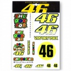 Kit Autocollants Moto VR 46 Sticker Big VR46 Kit Autocollants Moto VR 46 Sticker Big VR46