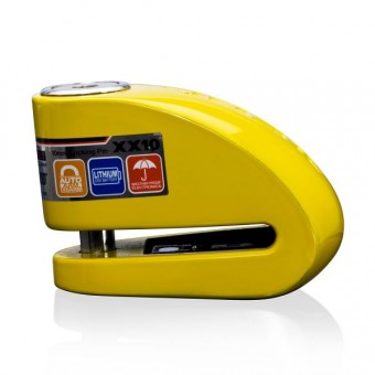 Pièces & Accessoires moto Xena Bloque Disque Alarme Series XX 10 Jaune SRA