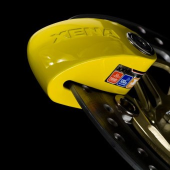 Xena Bloque Disque Alarme Series XX 10 Jaune SRA