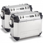 Valises moto Givi Monokey Trekker Outback 37 L Silver Pack2 Valises moto Givi Monokey Trekker Outback 37 L Silver Pack2