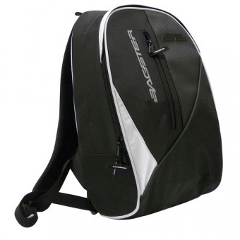 Sac a dos Moto Bagster Tracker Noir Blanc
