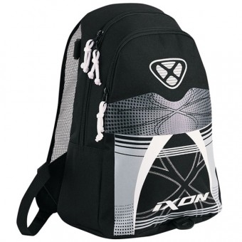 Sac a dos sportswear Ixon X-Pouch Noir Blanc