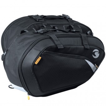 Sacoches laterales Bering Dillinger Noire 2x30L