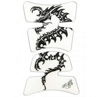 Protege reservoir MAD Skeletdrag Noir Transparent