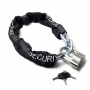 Antivols-Combo Xena Combo Mini U Series XSU-69 Series 3 + Chaine Silver Homologues