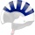 Habillage casque IDI Cover Bleu Cobalt