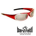 Lunettes et Masques Moto Baruffaldi Taeg Shiny Rouge Silver 183071