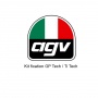 Pieces detachees AGV Kit de fixation GP Tech - Ti Tech Noir