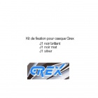 Pieces detachees casque Grex Kit de fixation J1 Grex Pieces detachees casque Grex Kit de fixation J1 Grex