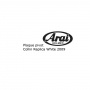 Pieces detachees Arai Plaque Pivot Collin Replica White 2009
