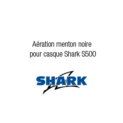 Accessoires Pieces detachees A�ration menton noire S500