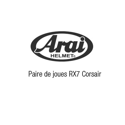 Accessoires Pieces detachees Paire de joues RX7 - RR4