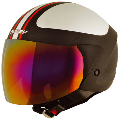 Casque Jet Suomy Light Retro Black