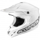 Casque Cross Scorpion VX-15 Air Solid Blanc