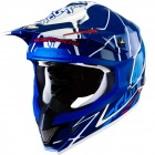 Casque Cross Scorpion VX-15 Air Sprint Bleu Blanc Rouge