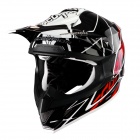 Casque Cross Scorpion VX-15 Air Sprint Noir Blanc Rouge