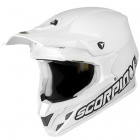 Casque Cross Scorpion VX-20 Air Blanc