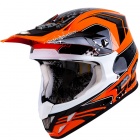 Casque Cross Scorpion VX-20 Air Quartz Orange Noir