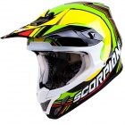 Casque Cross Scorpion VX-20 Air Spot Noir Multi