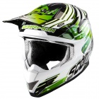 Casque Cross Scorpion VX-20 Air Startrooper Noir Blanc Vert
