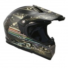 Casque Cross Hokkey Ventilo II Wave Noir Or Casque Cross Hokkey Ventilo II Wave Noir Or