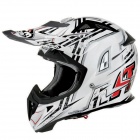 Casque Cross Airoh Aviator Revenge Blanc