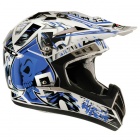 Casque Cross Airoh CR900 Raptor Bleu