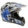 Casque Cross Airoh CR900 Raptor Bleu