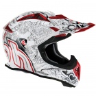 Casque Cross Airoh Aviator Venom Blanc