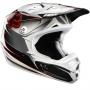 Casque Cross FOX V2 Race Black White