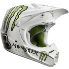 Casque Cross FOX V3 Monster White Mat