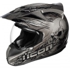 Casque Cross ICON Variant Etched Black
