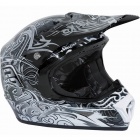 Casque Cross SHOT Furious Wave Black