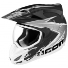 Casque Cross ICON Variant Salvo Hi-Viz Black Reflective
