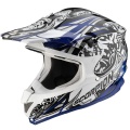 Casque moto Scorpion VX-15 Air Diablo Noir Argent B