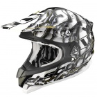 Casque Cross Scorpion VX-15 Air Oil Blanc Noir