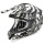 Casque Cross Scorpion VX-15 Air Oil Blanc Noir