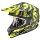 Casque Cross Scorpion VX-15 Air Oil Jaune Fluo