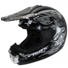 Casque Cross Torx Peter Maori Noir Blanc